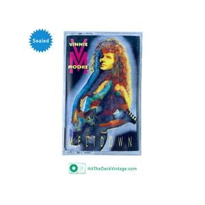 Vinnie Moore - Meltdown Cassette Tape (1991) UFO - US 1st Pressing NOS SEALED - Picture 1 of 3