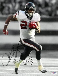 Arian Foster Signed 11x14 Photo Autographed PSA/DNA COA Houston Texans - Picture 1 of 2
