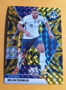 2021 Panini Mosaic UEFA Euro 2020 Reactive Gold Mosaic Prizm Milan Skriniar #86 - Picture 1 of 2