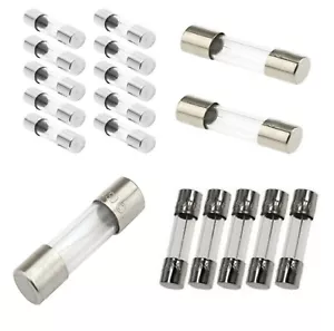 10 Pz. FUSIBILI RITARDATI 3A fusibile vetro 5x20 mm 10 pezzi 3 A cilindrici - Foto 1 di 1