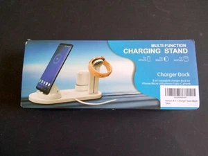 Kertxin Wireless 4 in 1 Charger Dock Black NEW - Picture 1 of 11