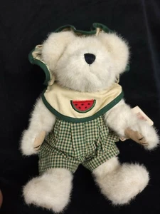 Boyds Bears SUGAR MCRIND #91746 2001 10” Plush Retired Watermelon Adorable! - Picture 1 of 8