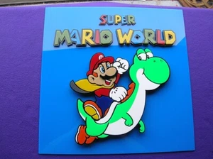 Super Mario World Nintendo Playstation XBox 3D ART Schilder Neu Retro Classic 3-D - Bild 1 von 12