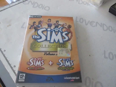 PC CD ROM Windows Spiel Used The Sims Collection Vol. 5 IN Italienisch 2 CD - Bild 1 von 3