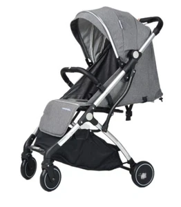 Travel Pram Stroller Baby Lightweight Compact One Hand Fold Aeroplane Cabin Size - Picture 1 of 9