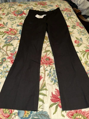 Pantalones de vestir Derek Lam 10 Crosby talla 2 negros acampanados tiro alto elásticos nuevos con etiquetas $325 (A21) Foto 1 de 4