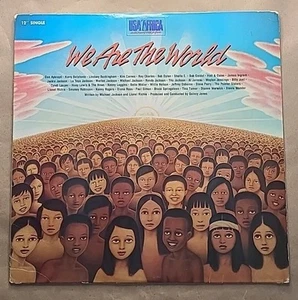 USA For Africa - We Are The World (12" Vinyl Single, 1985, Columbia Records) - Picture 1 of 12