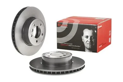 2x Disque de frein ventilé de l'intérieur 09.9172.11 BREMBO pour BMW 5 5 Touring - Photo 1/4