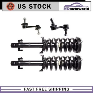 For 2008 2009 2010 2011 2012 Honda Accord Front Struts and Sway Bar Links Kit - Picture 1 of 7