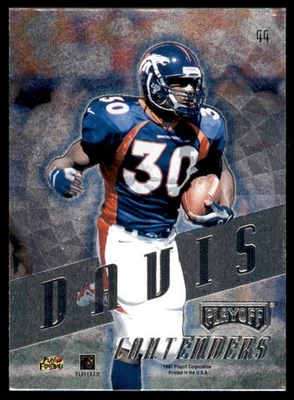 Playoff Contenders #44 1997 Terrell Davis Foto 1 de 2