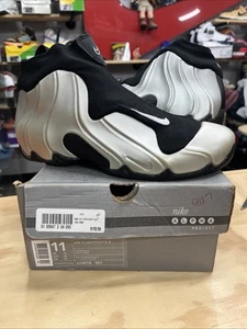 DS VTG NIKE ZOOM AIR FLIGHTPOSITE SILVER B sz 10 dunk presto foamposite penny - Picture 1 of 6