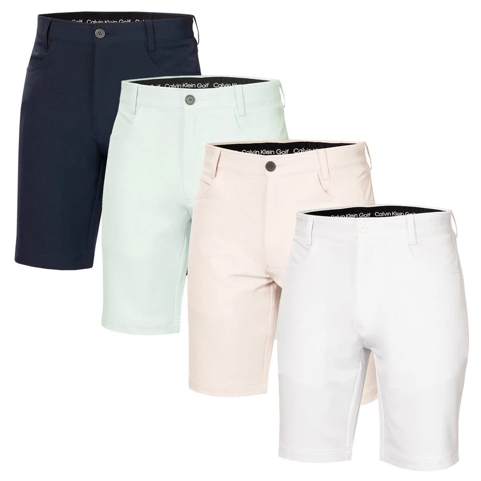 Calvin Klein Mens 2025 CK Impact 4-Way Stretch Slim Fit Golf Shorts - Image 1 of 1
