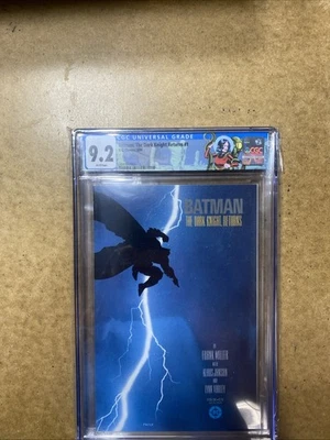 Batman: The Dark Knight Returns #1 CGC 9.2 NEAR MINT- DC MARCH 1986 FIRST PRINT - Image 1 of 3