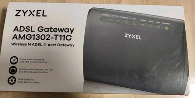 Router ZYXEL  AMG1302-T11C - ADSL2+ Gateway Wireless N 4-port - Immagine 1 di 2