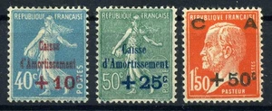 A956/ FRANCE / Y&T # 246 / 248 MINT MH – COMPLETE SET - Picture 1 of 1