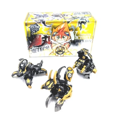 Bakugan BakuTech Victory Deck Box Flare Dragaon Kilan & Gran Panzer Gold Deck - Image 1 of 3