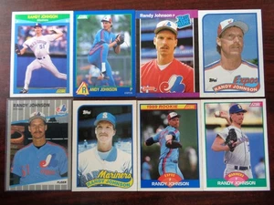 Assorted Premium Randy Johnson ALL DIFFERENT Rookie Card Lot of 8-MARINERS - Picture 1 of 1