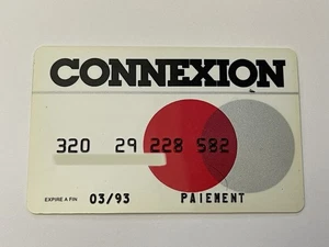Connexion Credit Card▪️France▪️1993 Exp▪️Creg▪️Version 2 - Picture 1 of 2