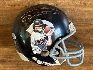 MIKE DITKA SIGNIERT handbemalt Original Kunstwerk BÄREN MINIHELM PSA authentisch - Bild 1 von 5