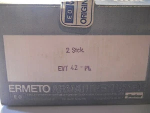 2 x PARKER ERMETO RACCORDO A T CON GAMBO EVT 42-PL -NUOVO/CONFEZIONE ORIGINALE- - Foto 1 di 3
