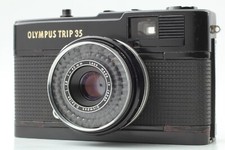 【Exc+5/ Red Tongue OK】 Olympus Trip35 Black Point & Shoot Film Camera From Japan