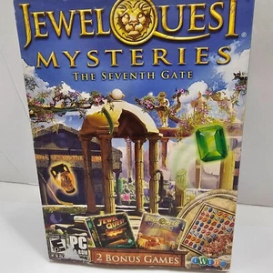 Jewel Quest Mysteries: The Seventh Gate PC Game - 2 Bonus Games Included - Picture 1 of 3