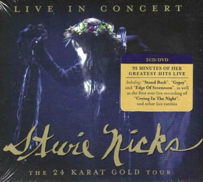 Stevie Nicks , NEW 2 CDS & DVD ,24 Karat Gold Live Concert Best of Hits Greatest Foto 1 de 4