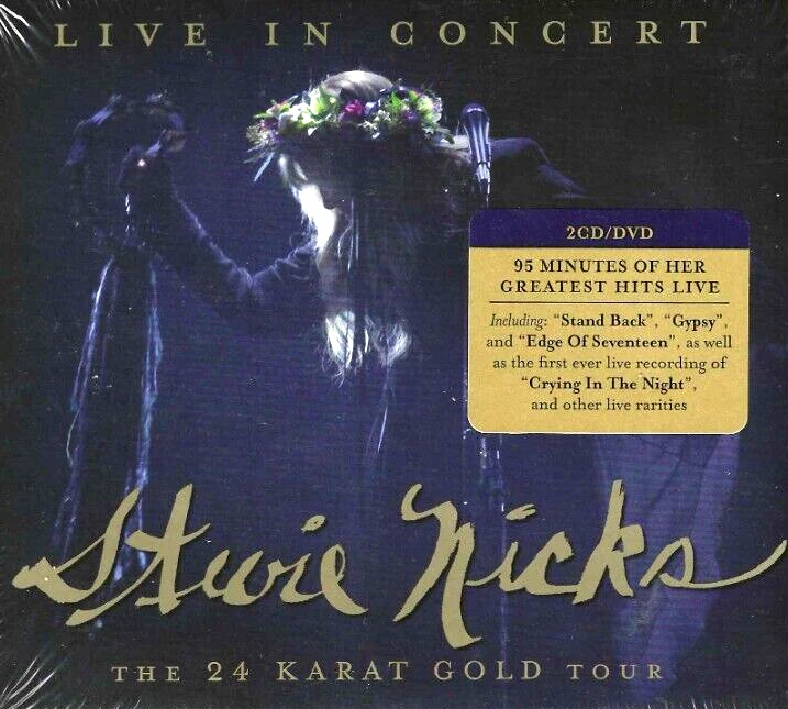 Stevie Nicks , NEW 2 CDS & DVD ,24 Karat Gold Live Concert Best of Hits Greatest - Image 1 of 4