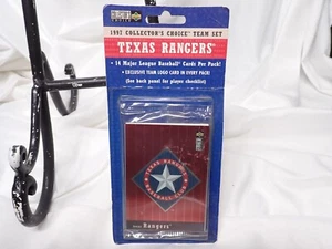 Texas Rangers 1997 Collectors Choice Team Set Unopened (NM/MT) on card - Picture 1 of 4