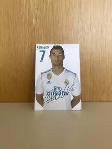 Cristiano RONALDO Real Madrid - Repro Autogramm 10.5x14.8 - Nr.3 - Bild 1 von 1
