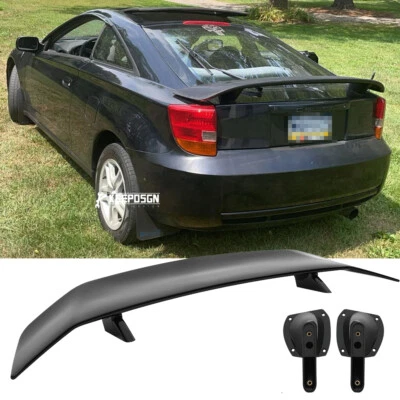 Alerón trasero negro brillante 47" alerón labio GT Racing para Toyota Celica 2000-05 Foto 1 de 4