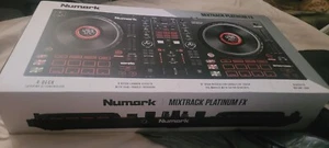 ☆ NUMARK Mixtrack Platinum FX 4 Deck Serato DJ Controller +Teotronics headphones - Picture 1 of 8