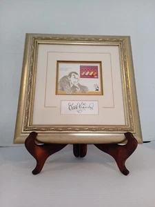 WALT DISNEY CARICATURE FANTASIA SIGNATURE STAMP FRAMED ART LIMITED EDITION 1997 - Picture 1 of 6