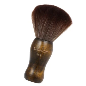 KUDOUSHI Largr Hair Cutting Neck Duster Brush Pro Barber Natural Fiber Tool H7M3 - Picture 1 of 6