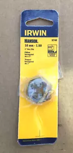 IRWIN 10mm x 1.50 I" HEXAGON DIE STOCK HIGH CARBON STEEL USA MADE - Picture 1 of 1