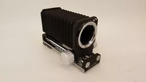 Minolta auto bellos focusing rail perfect condition!  Japan 1 lens 2 lens - Picture 1 of 12