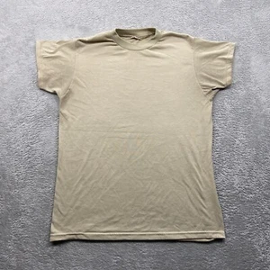 US Army Shirt Men's Medium Brown Troop Support Official Issued Physical Fitness - Picture 1 of 10