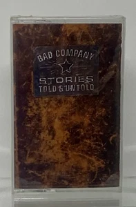 Bad Company Stories Told and Untold 1996 Cassette Factory Sealed First Print - Picture 1 of 6