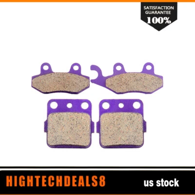 Тормозные колодки передние и задние из углеродного волокна подходят для KAWASAKI KLX140 KLX140L 2008 - 2012 - Изображение 1 из 4