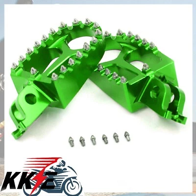 REPOSAPIÉS KKE PEDALES CNC APTO PARA KAWASAKI KX250F 2006-2018 KX450F 2009-2018 Foto 1 de 4