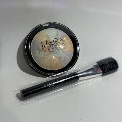 Laura Geller Filteroberfläche Universal Strahlungseinstellung Pulver 7g BRANDNEU & BÜRSTE