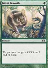 GIANT GROWTH X4 4 4X 8th Edition MTG Magic the Gathering Cards DJMagic