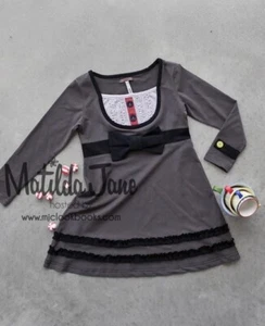 Matilda Jane You and Me Tuxedo Betsy Dress Size 10 - Picture 1 of 5