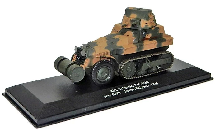 AMC SCHNEIDER P16 (M29), 1St GRDI, METTET 1940, 1:43 ATLAS - Immagine 1 di 1
