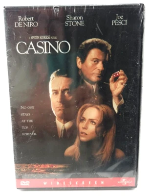 Casino DVD Tape New 1998 Universal Pictures No One Stays At The Top Forever - Image 1 of 4