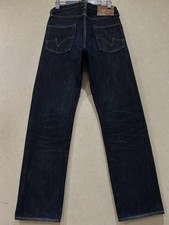 IRON HEART 634S 21oz selvedge denim pants dark blue W32 L34 used from Japan