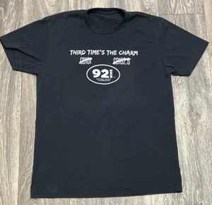 Columbus Ohio Alternative Radio Station CD 101 92.9 101.1 102.5 Black Shirt - Picture 1 of 3