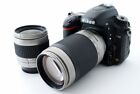 Ensemble d'objectifs Nikon D750 24,3 mégapixels 28-80/70-300 mm [Exc+++] avec carte SD 8 Go, sangle [756]