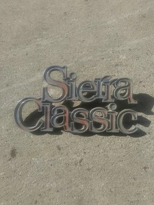 Vintage 1975-1980 GMC "jimmy" Sierra Classic rear fender emblem 75-80. - Picture 1 of 9