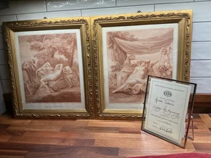 Pr Georgian engravings, CIPRIANI Cimone & Ifigenia Nymphs & Satyrs. - Picture 1 of 15